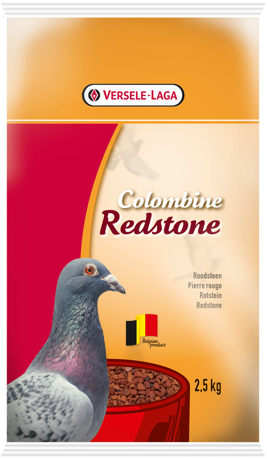 Pierre rouge Colombine - supplément pour pigeons