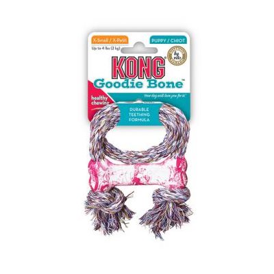 Os Goodie avec corde pour chiots très petit - jouet pour chien
