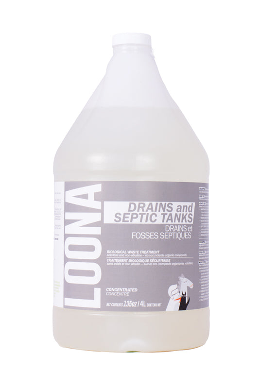 Traitement biologique pour drains et fosses septiques 4 L