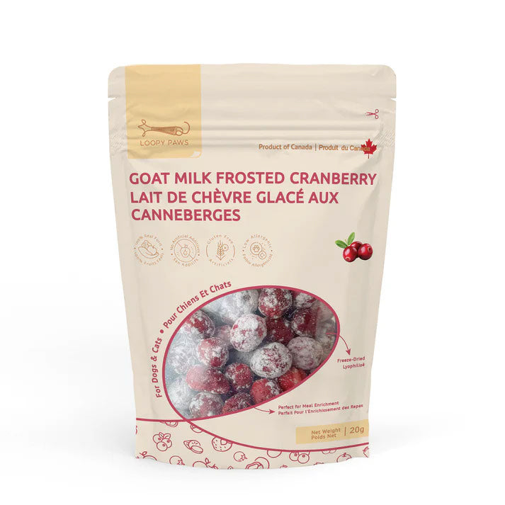 Givrées au lait de chèvre - gâteries pour chien Loopy Paws