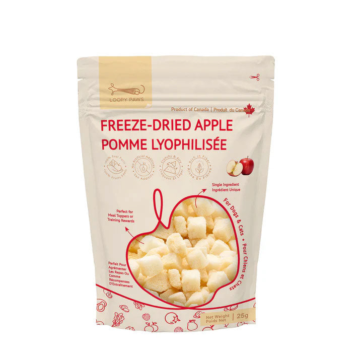 Gâteries lyophilisées Fruity Crunchy pour chien