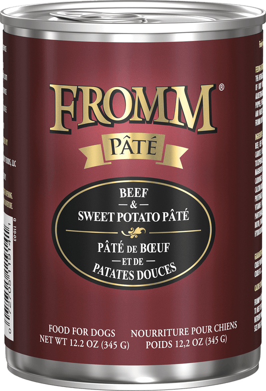 Pâté bœuf et patates douces - nourriture humide pour chien 346 g