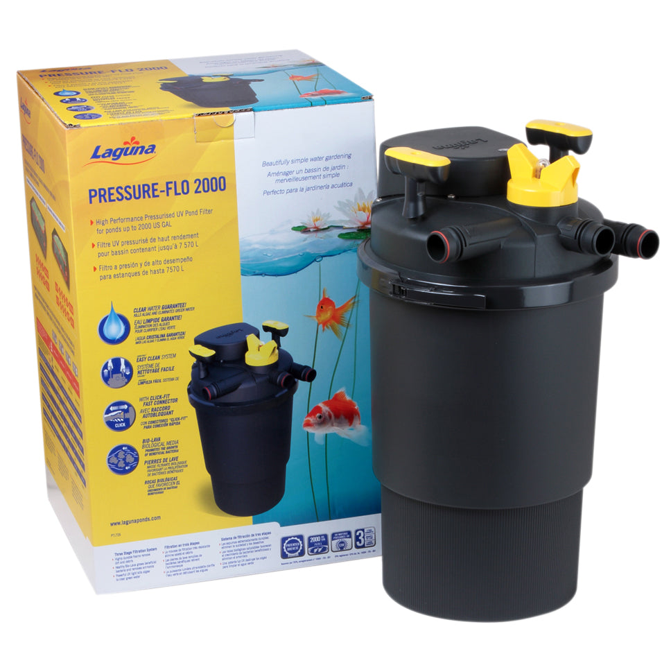 Filtre pressurisé Pressure-Flo de haut rendement pour bassin