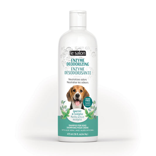 Shampoing avec enzyme désodorisante pour chiens 473 ml