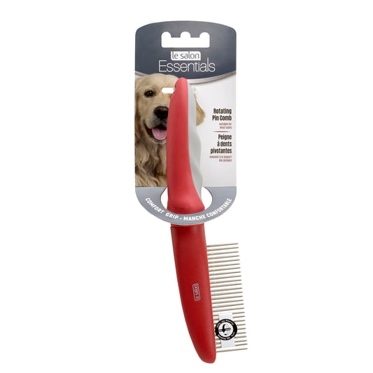 Peigne Essentials à dents pivotantes pour chiens