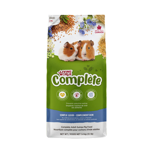 Aliment Extrusion pour cochons d'Inde 1,4 kg
