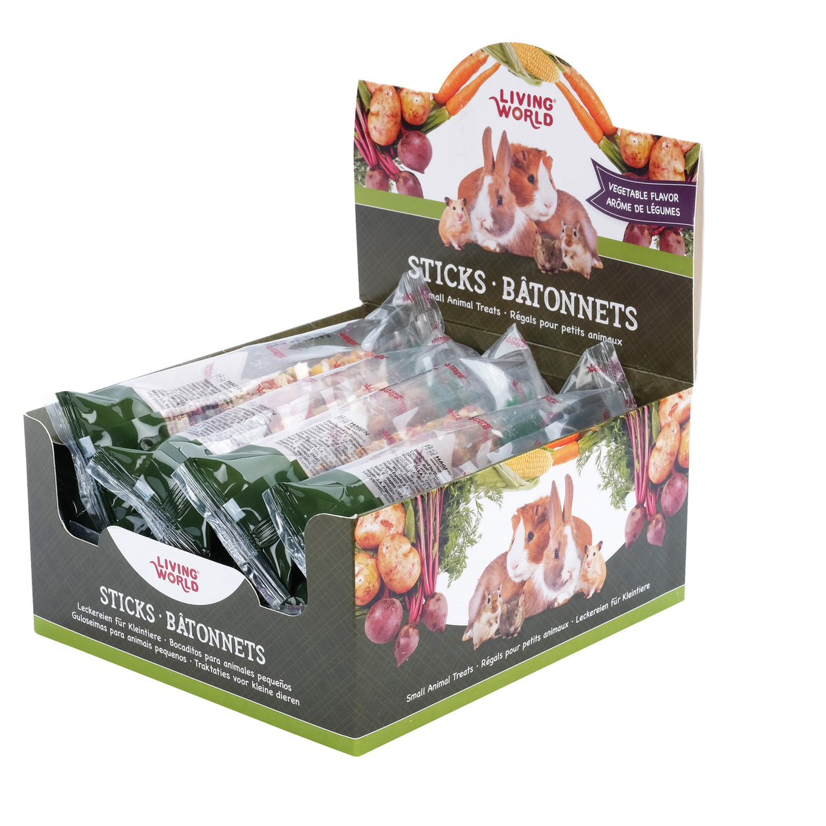 Régals en bâtonnets pour petits animaux 45 g