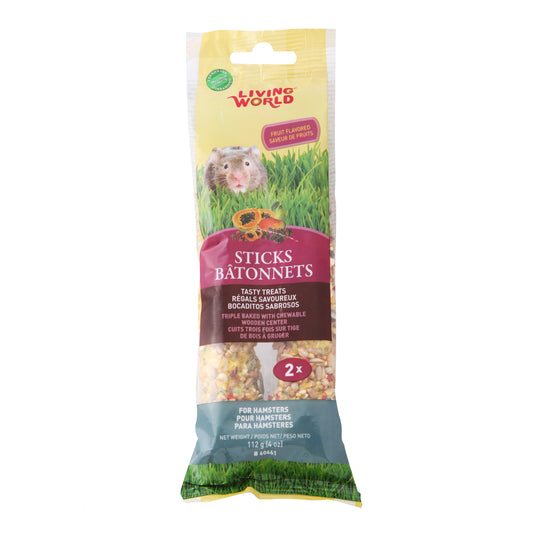 Bâtonnets pour hamsters 112 g (paquet de 2)