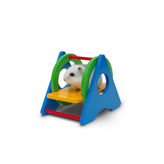 Balançoire Playground pour petits animaux, 8,5 x 12,5 x 9,5 cm