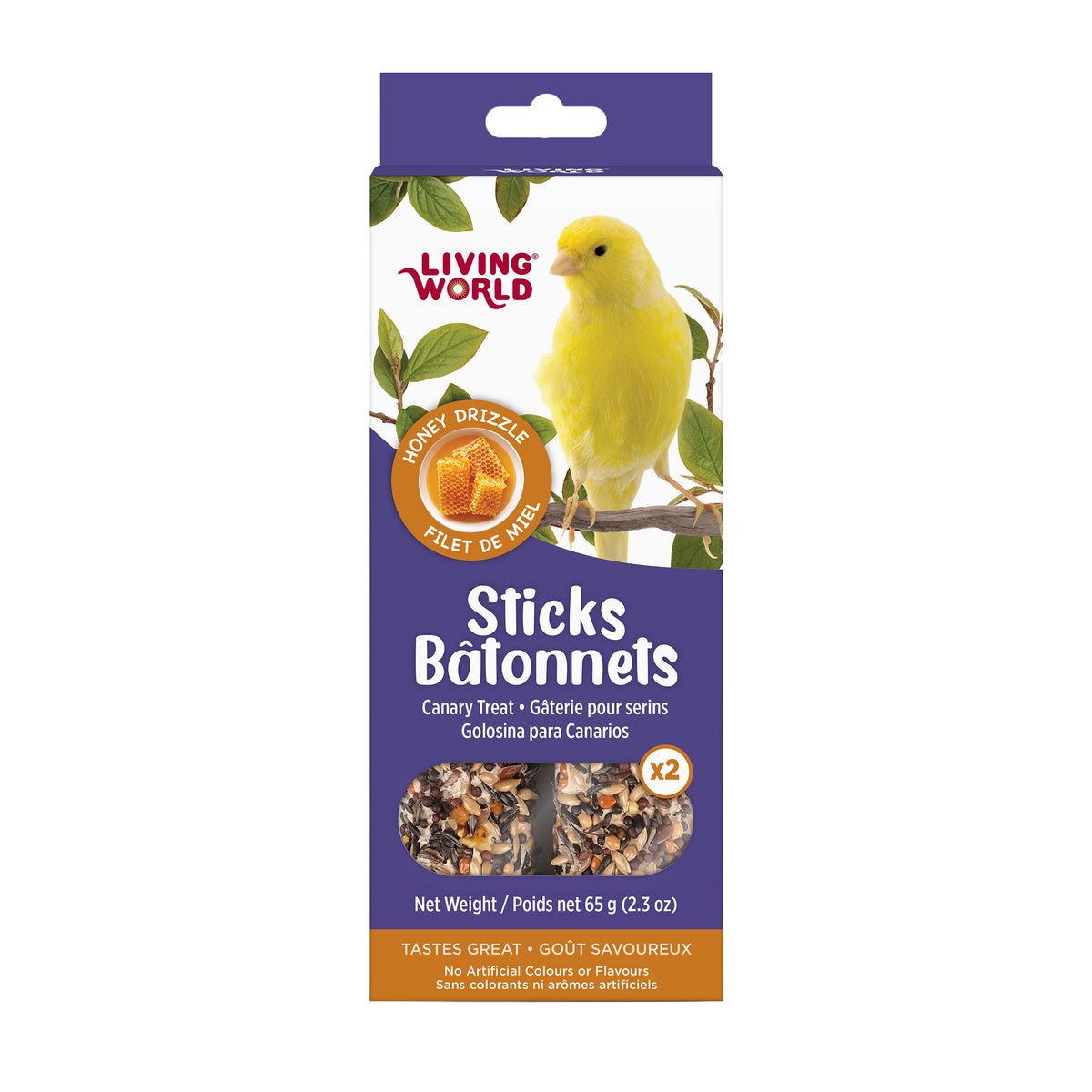 Bâtonnets gâteries pour serins