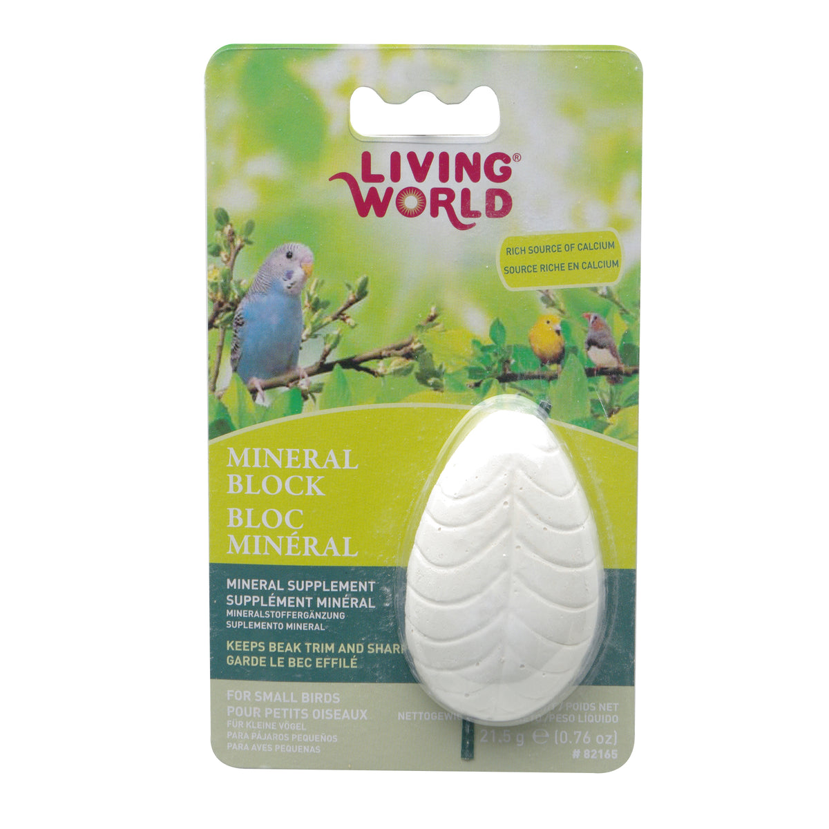 Bloc minéral pour perruches ondulées, petit
