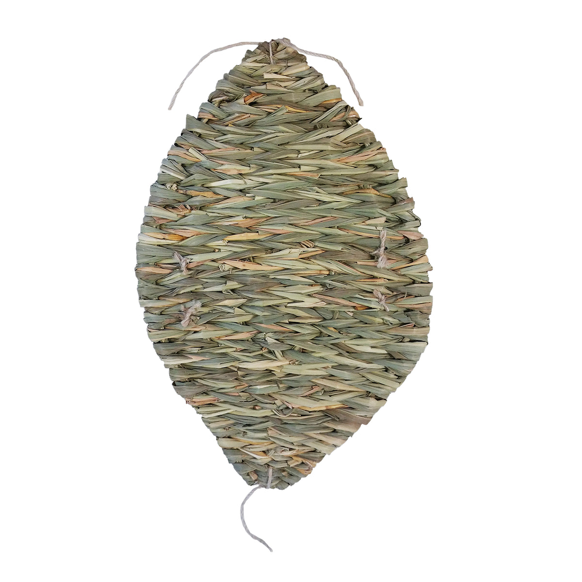 Tapis tissé de cage en herbe