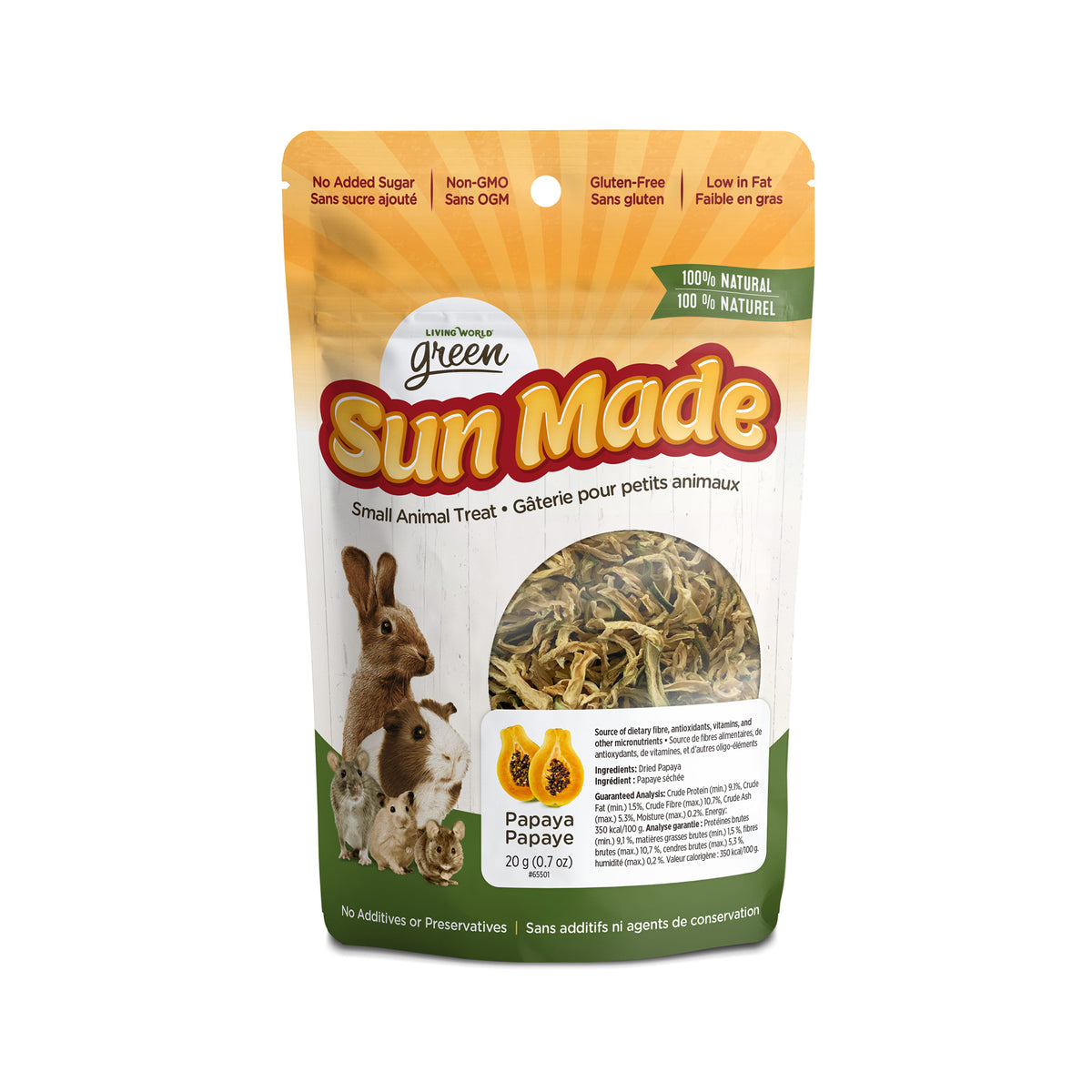 Gâteries Sun Made pour petits animaux 20 g