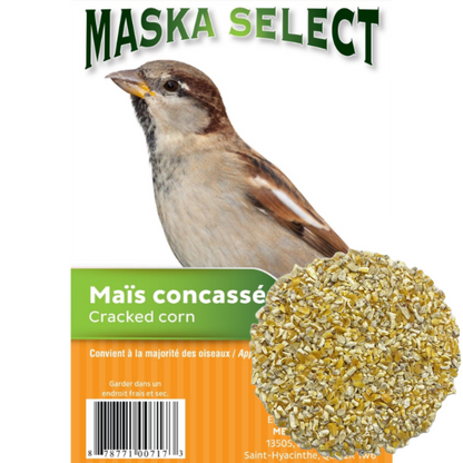 Maïs cassé criblé Maska