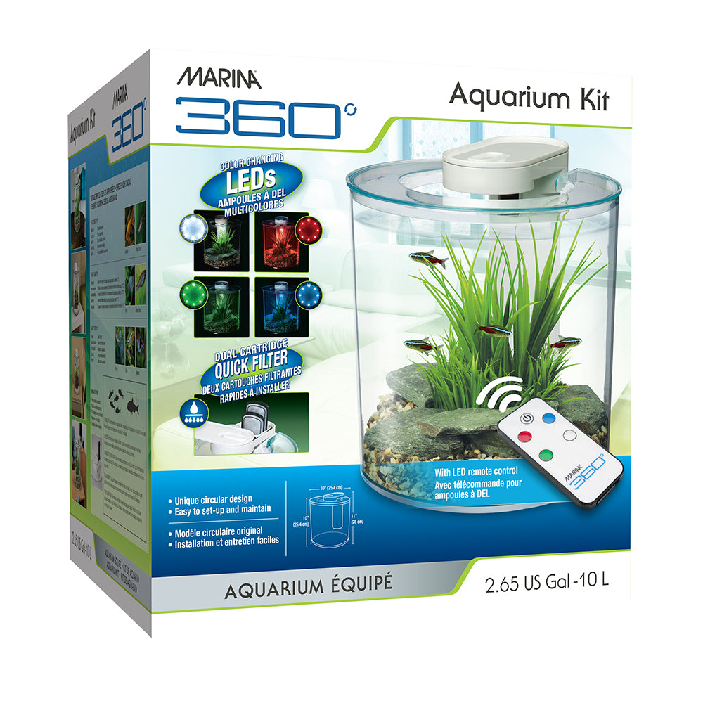 Aquarium équipé 360 10 L