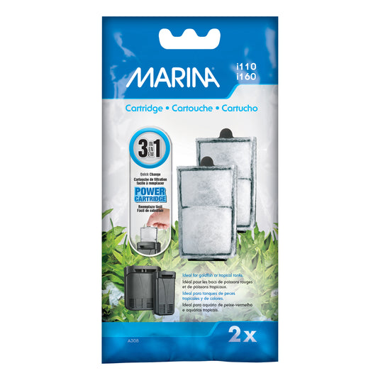 Cartouches de filtration de rechange pour filtres submersibles i110 et i160 (paquet de 2)
