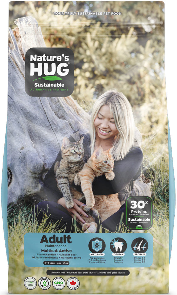 Nourriture sèche pour chat adulte multichat actif 4,54 kg