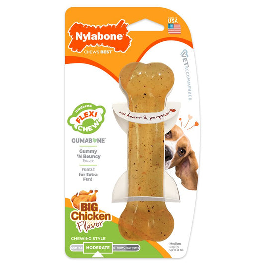 Os souple saveur de poulet - os à mâcher pour chien