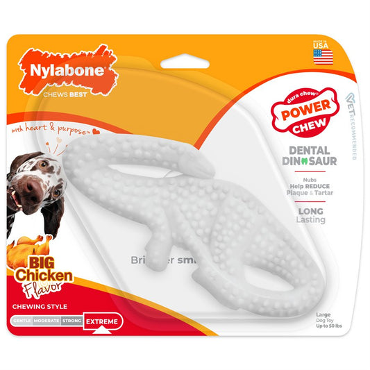 Dinosaure dentaire durable original géant - os à mâcher pour chien