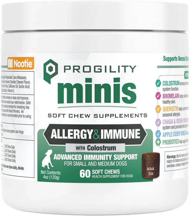 Progility allergies et immunité