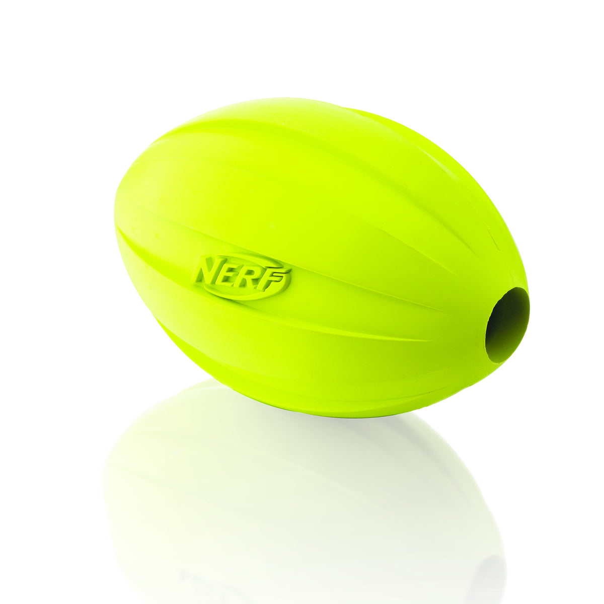 Ballon de football distributeur de régals, vert, 12,7 cm