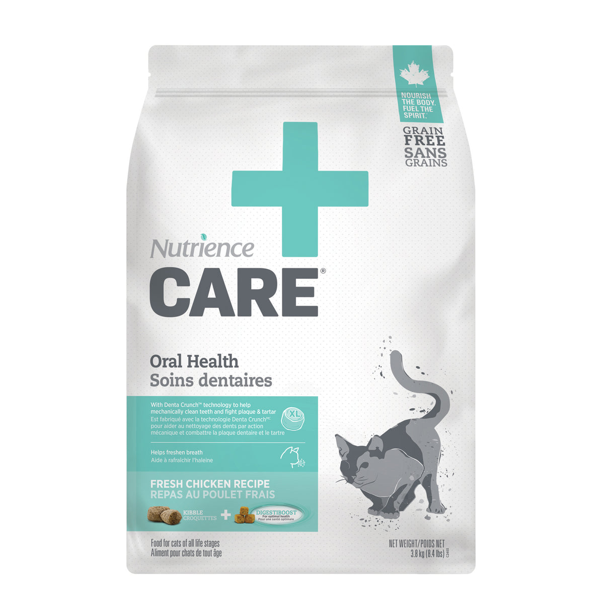 Nourriture sèche pour chats Care Soins dentaires