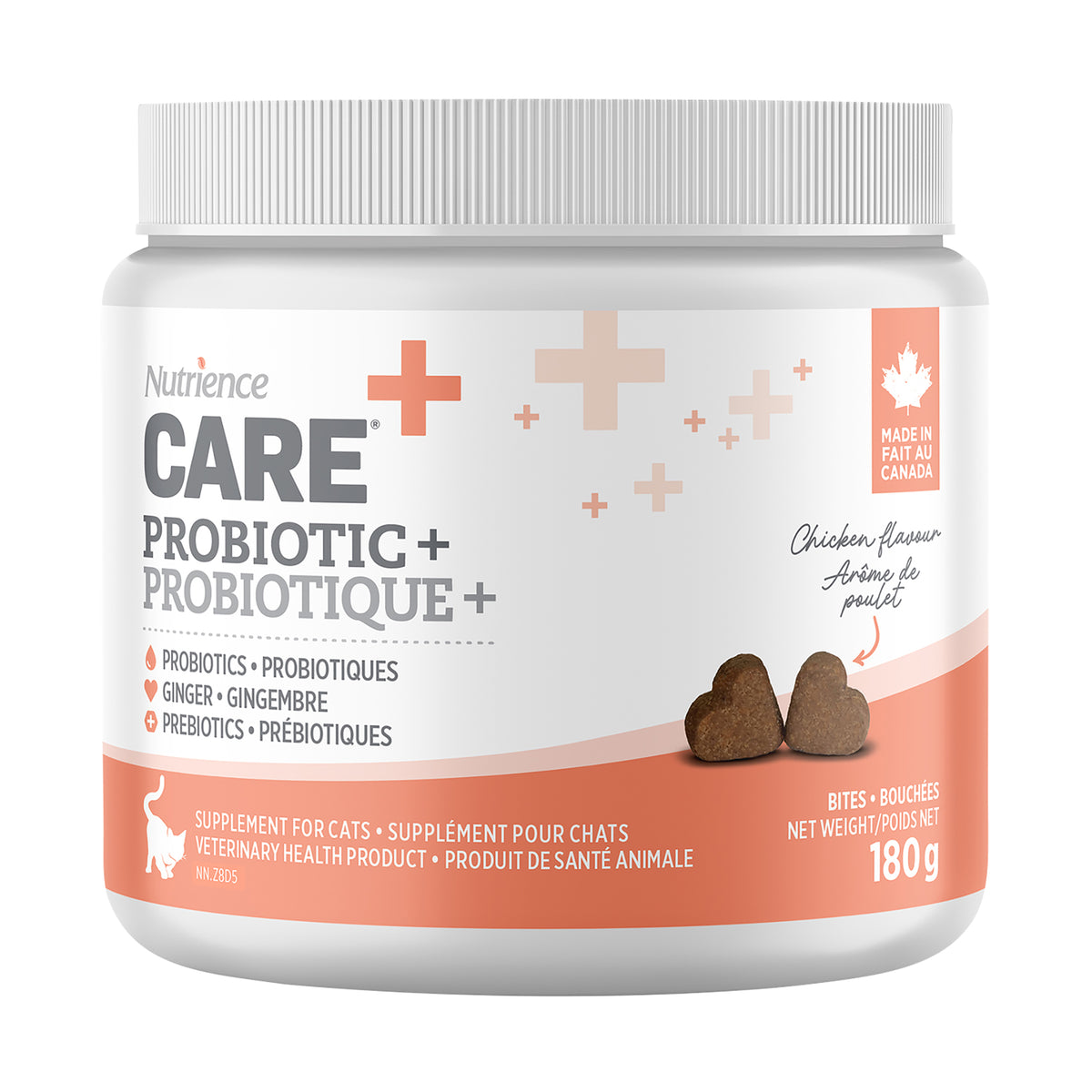 Supplément pour chats Care Probiotique+ 180 g