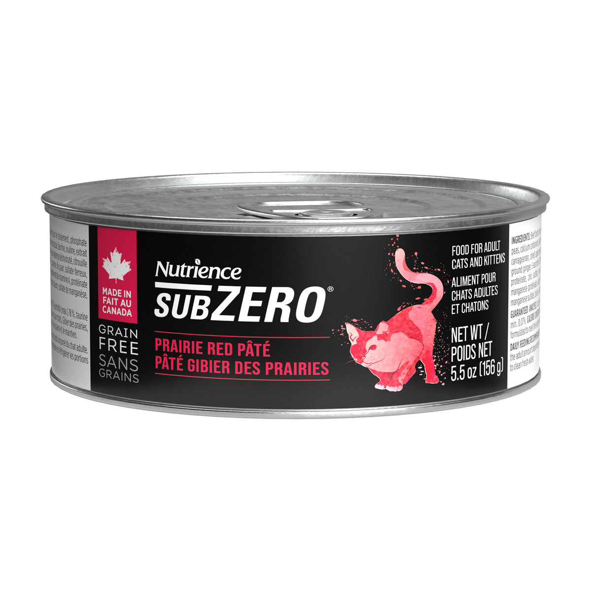 Pâté pour chats SubZero 156 g