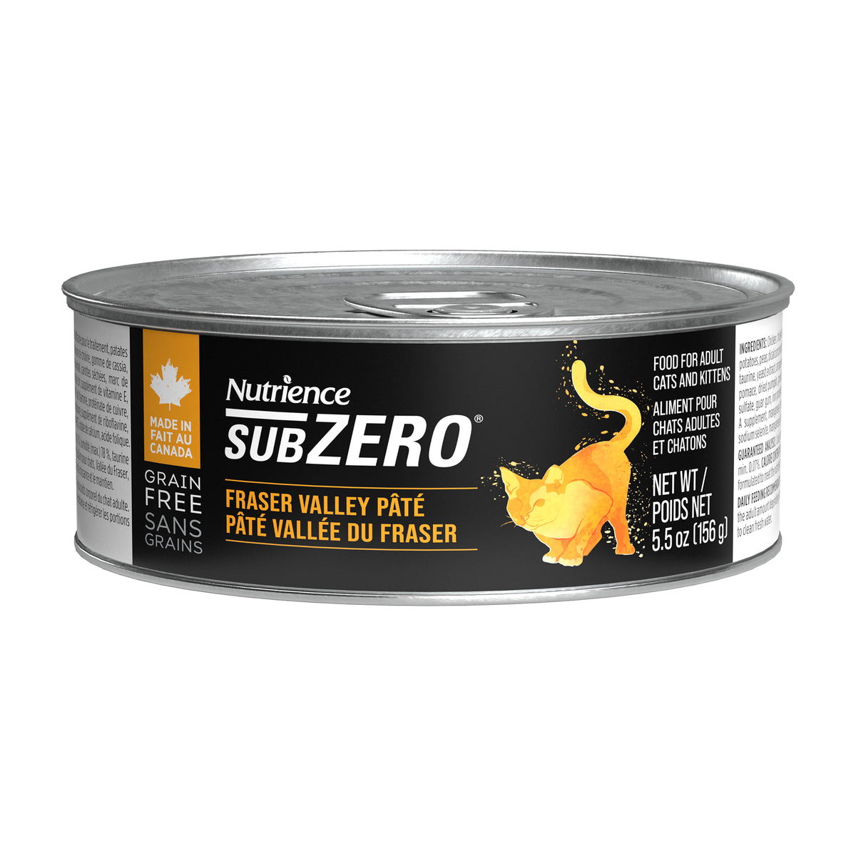 Pâté pour chats SubZero 156 g