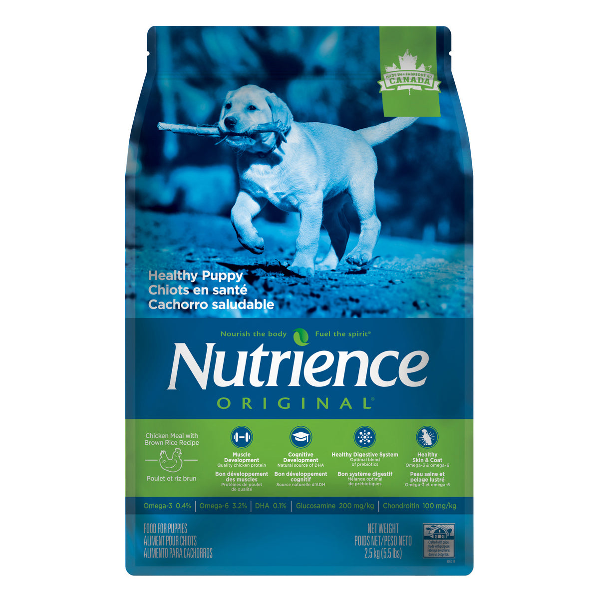 Nourriture sèche Original pour chiots en santé, poulet et riz brun