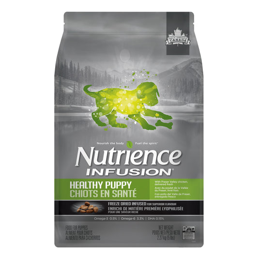 Nourriture sèche Infusion pour chiots en santé, poulet