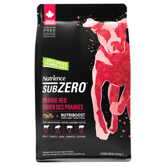 Nourriture sèche Sans grains SubZero pour chiens de grande race