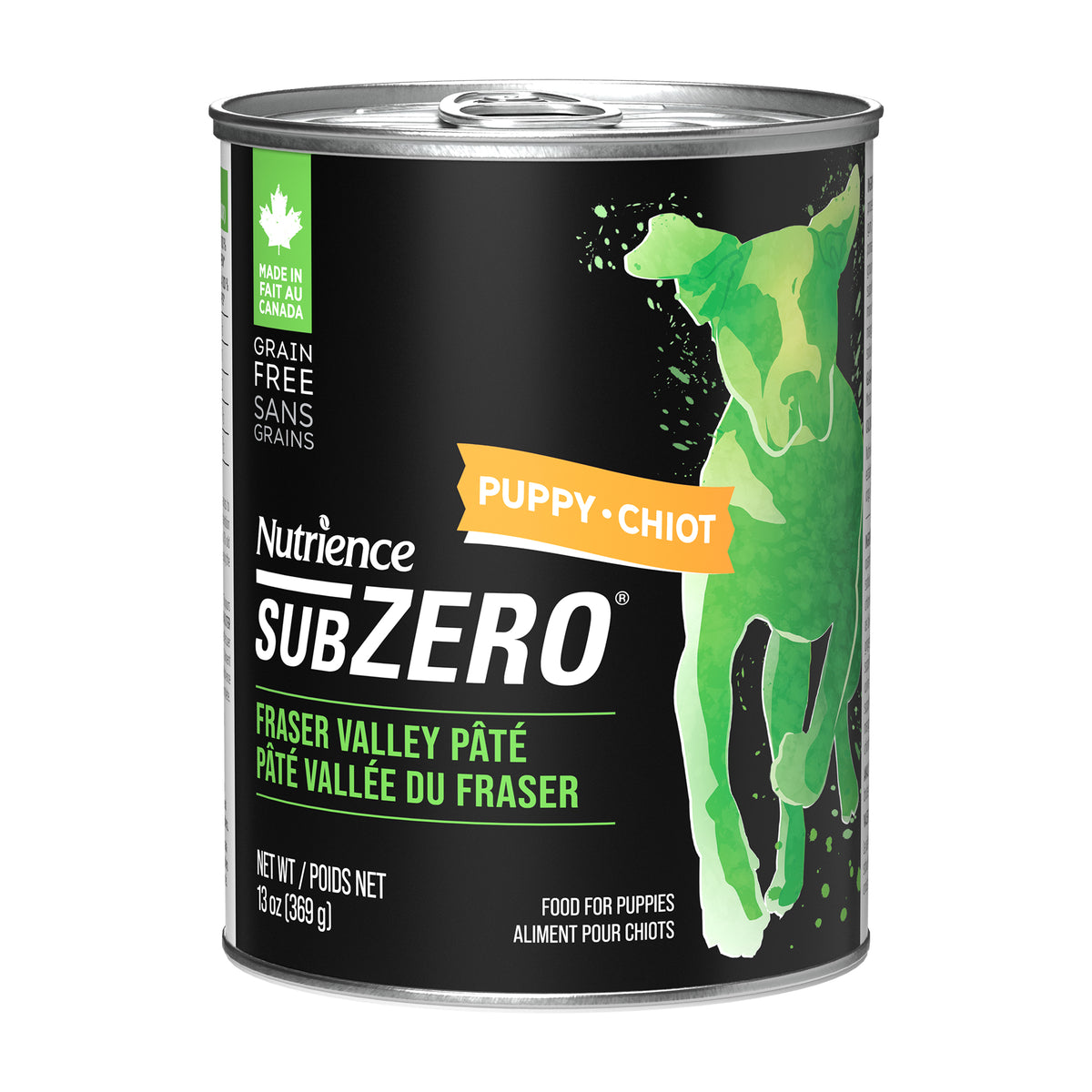 Pâté SubZero pour chiots, Vallée du Fraser 369 g