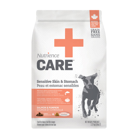 Nourriture sèche Care Peau et estomac sensibles pour chiens