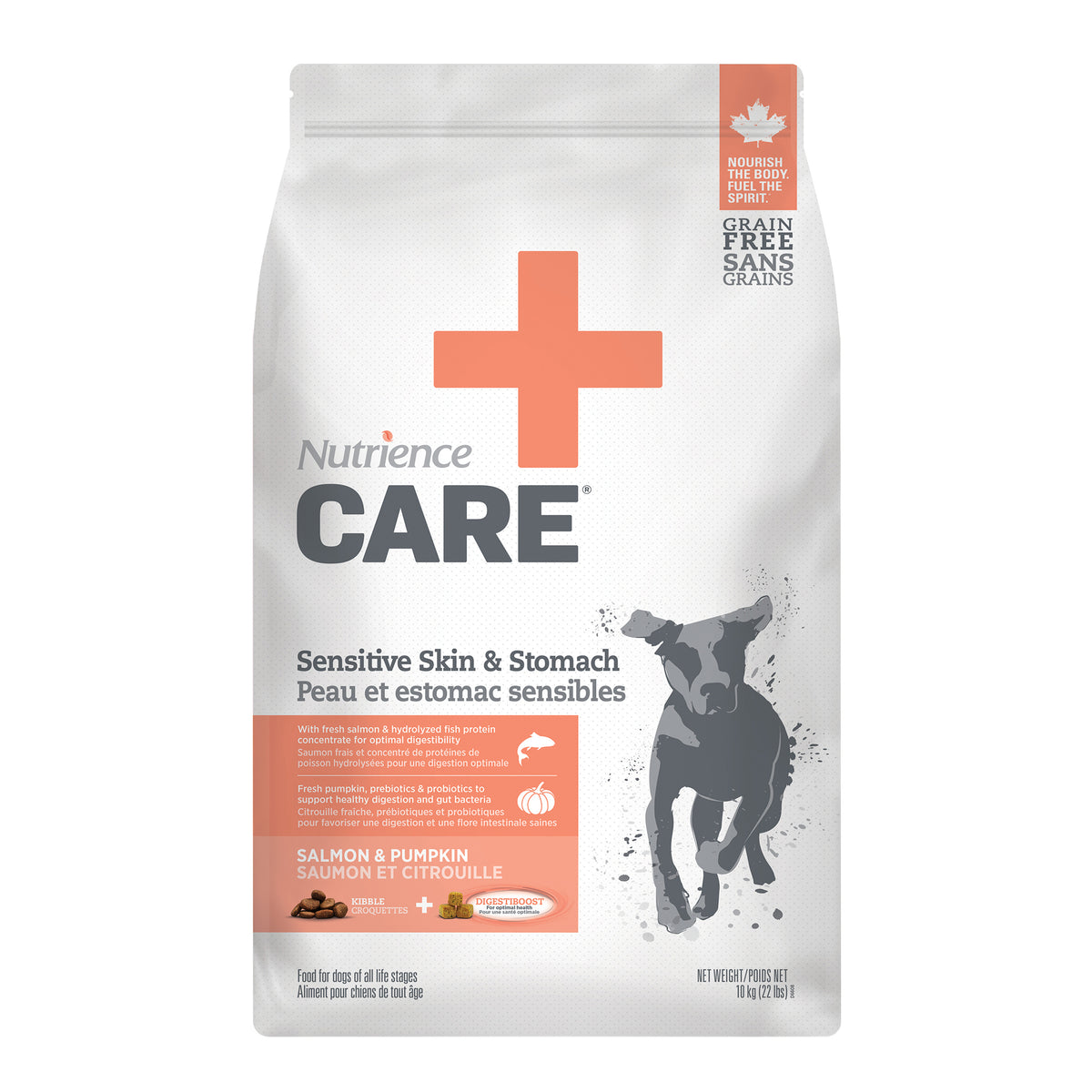 Nourriture sèche Care Peau et estomac sensibles pour chiens