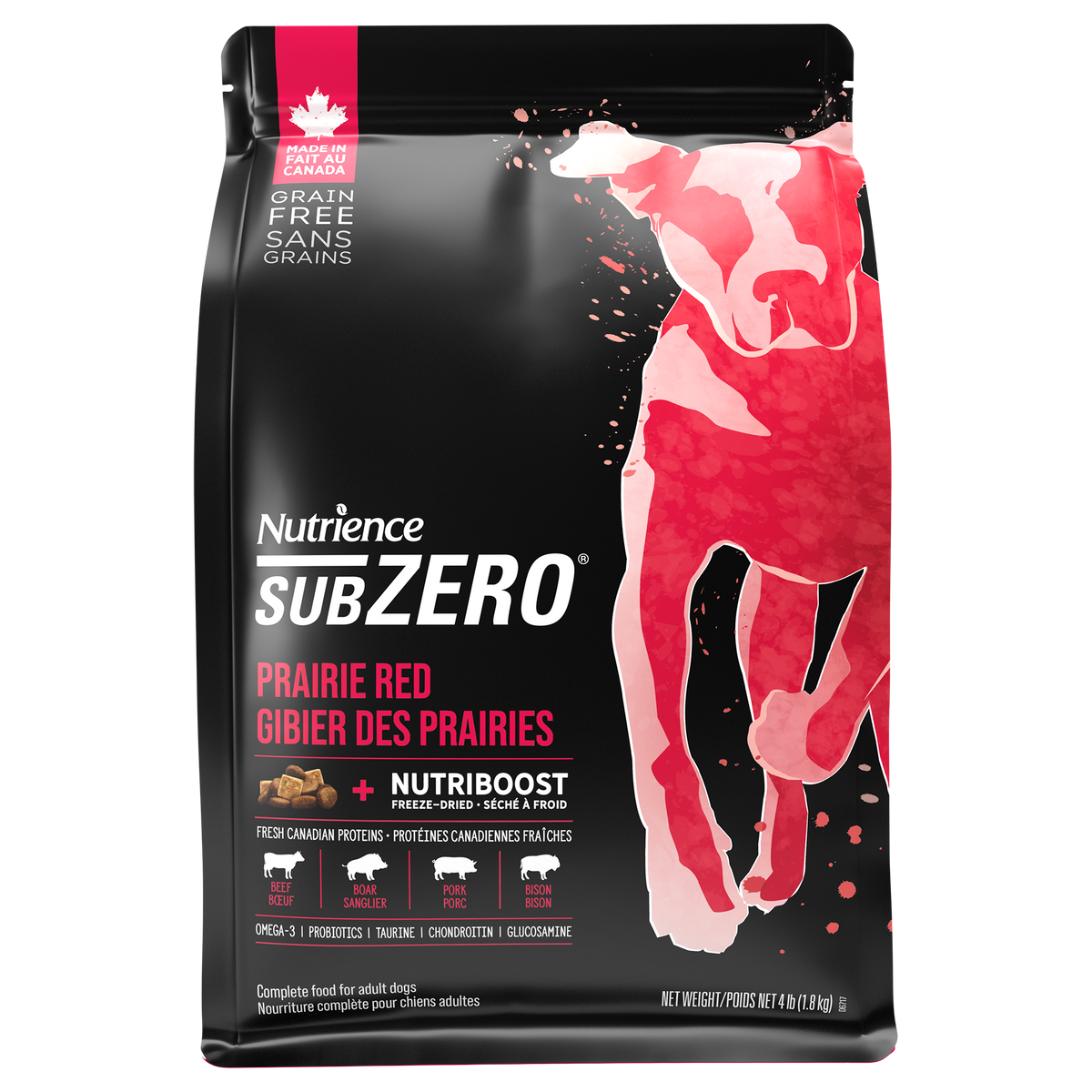 Nourriture sèche Sans grains SubZero pour chiens