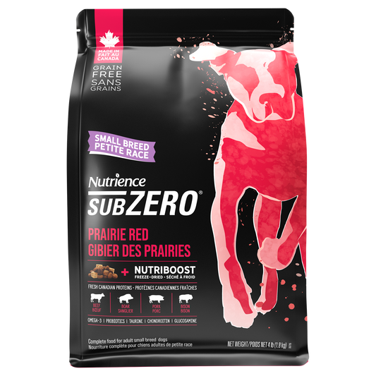 Nourriture sèche Sans grains SubZero pour chiens de petite race