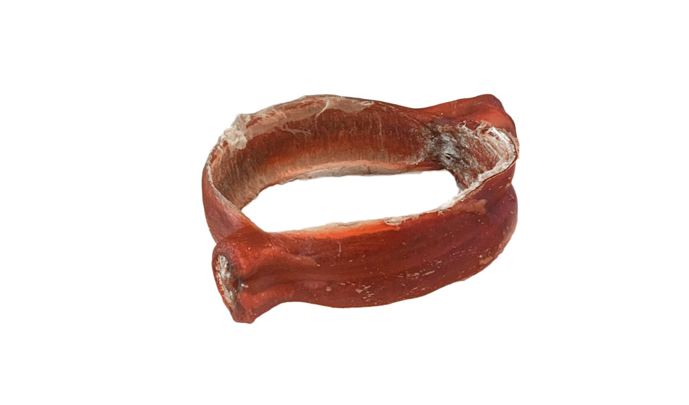 Gâterie à mâcher bully ring 5-6 po pour chien (à l'unité)