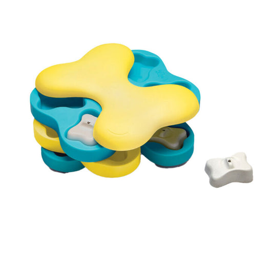 Jouet interactif Tornado bleu et jaune niveau 2