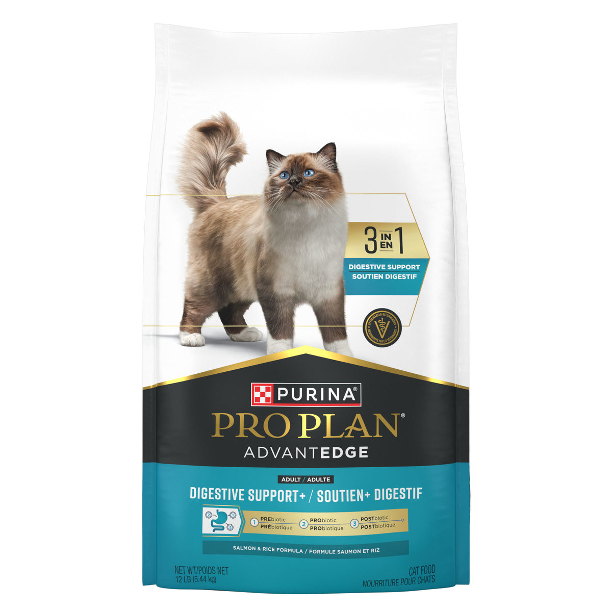 Advanced Edge adulte soutien + digestif - nourriture sèche pour chat