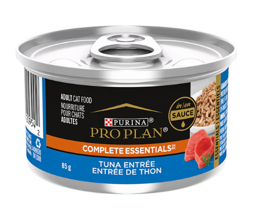 Nourriture humide pour chat adulte, thon émietté 85 g