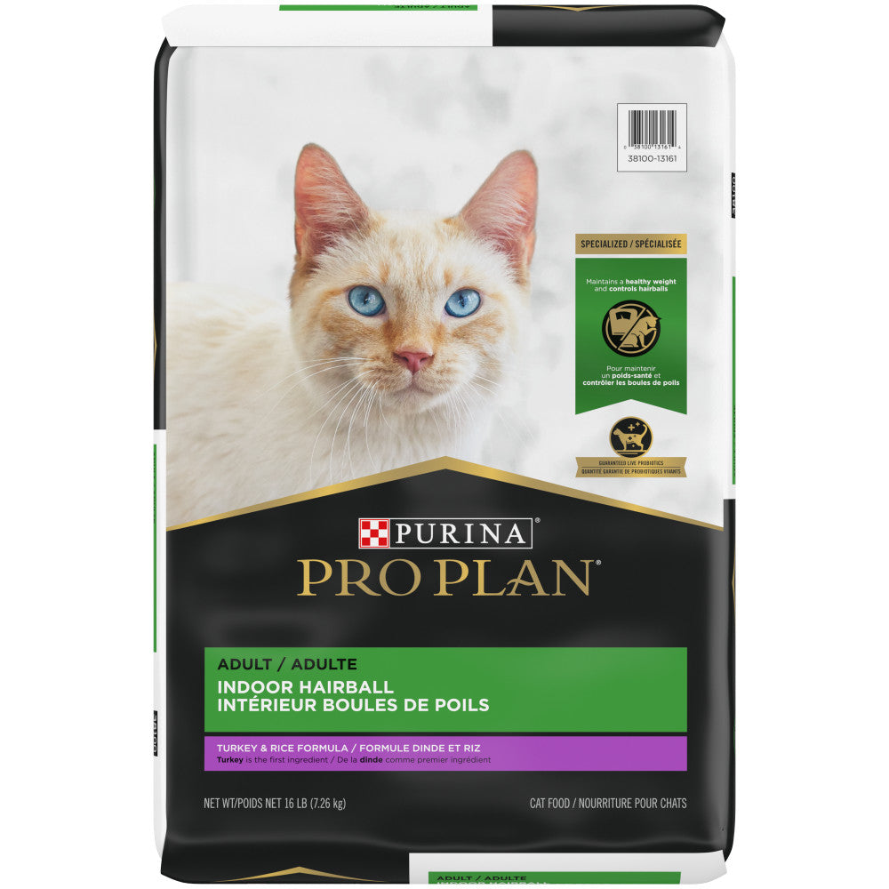 Nourriture sèche pour chat d'intérieur