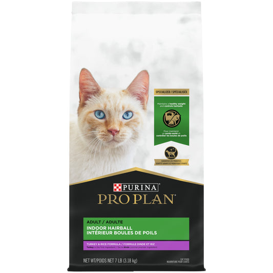 Nourriture sèche pour chat d'intérieur