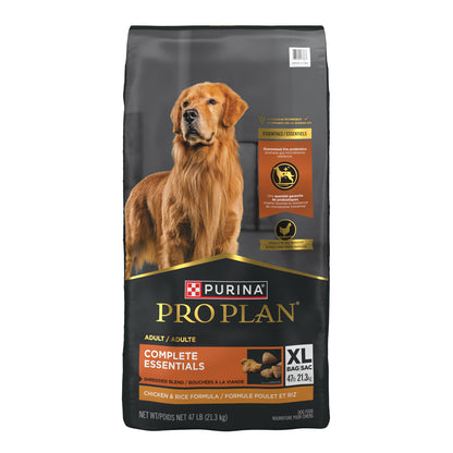 Nourriture sèche pour chien adulte bouchées à la viande