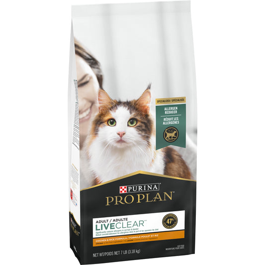 Nourriture sèche pour chat LiveClear