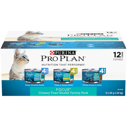 Pack variété nourriture humide pour chat santé urinaire