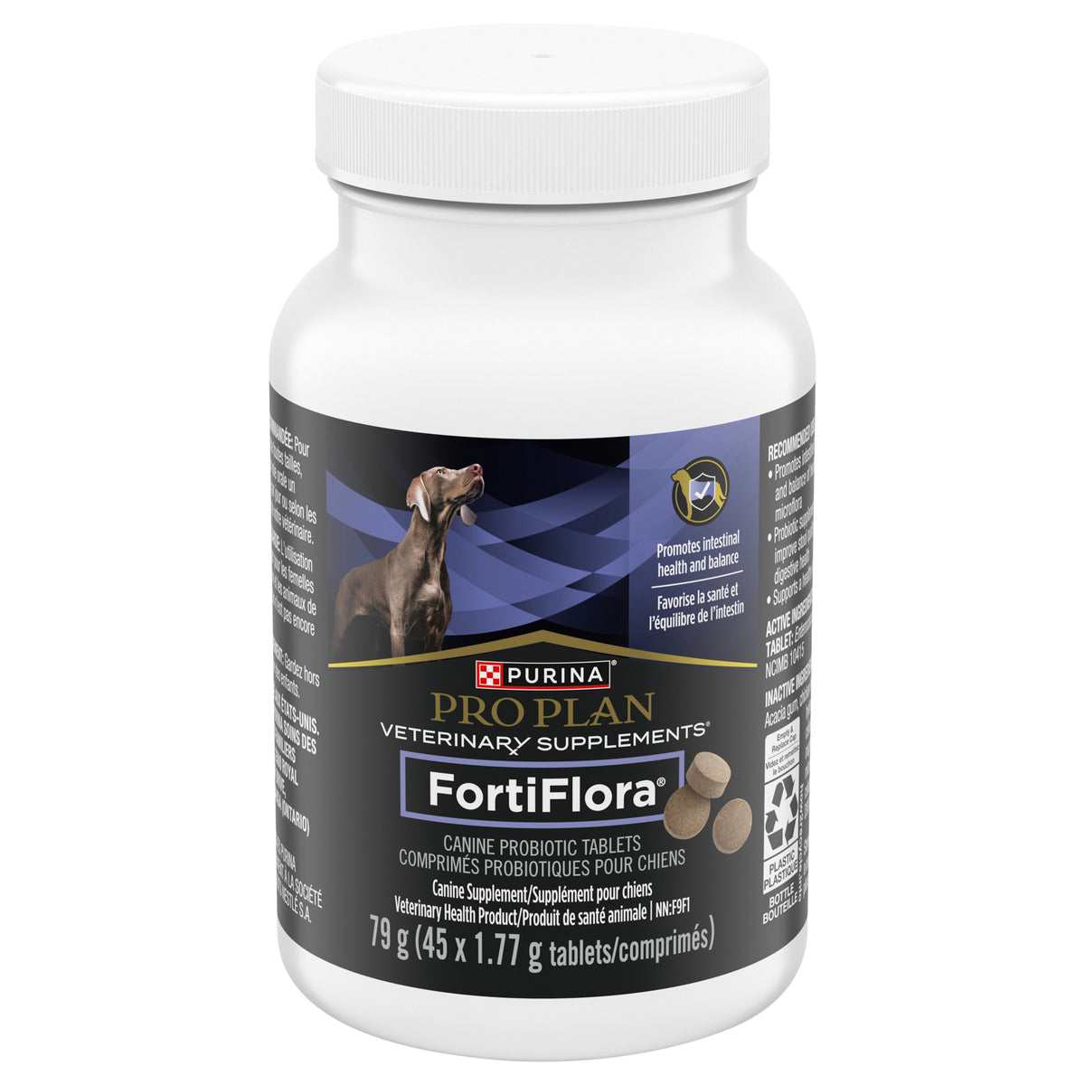 Probiotique en comprimés à croquer FortiFlora - supplément pour chien