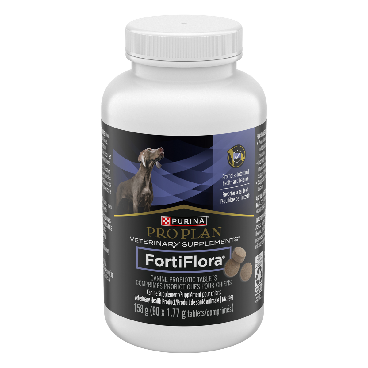 Probiotique en comprimés à croquer FortiFlora - supplément pour chien