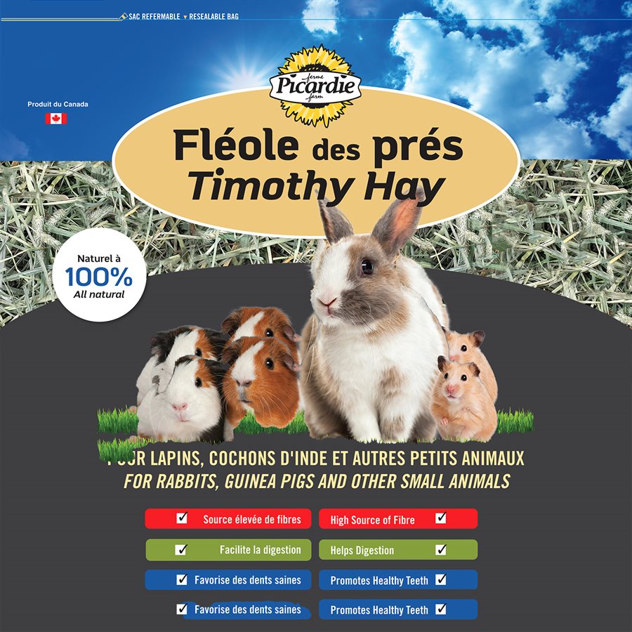 Foin de fléole des prés Picardie