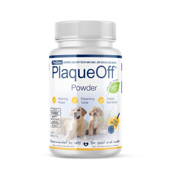 Poudre dentaire pour chien